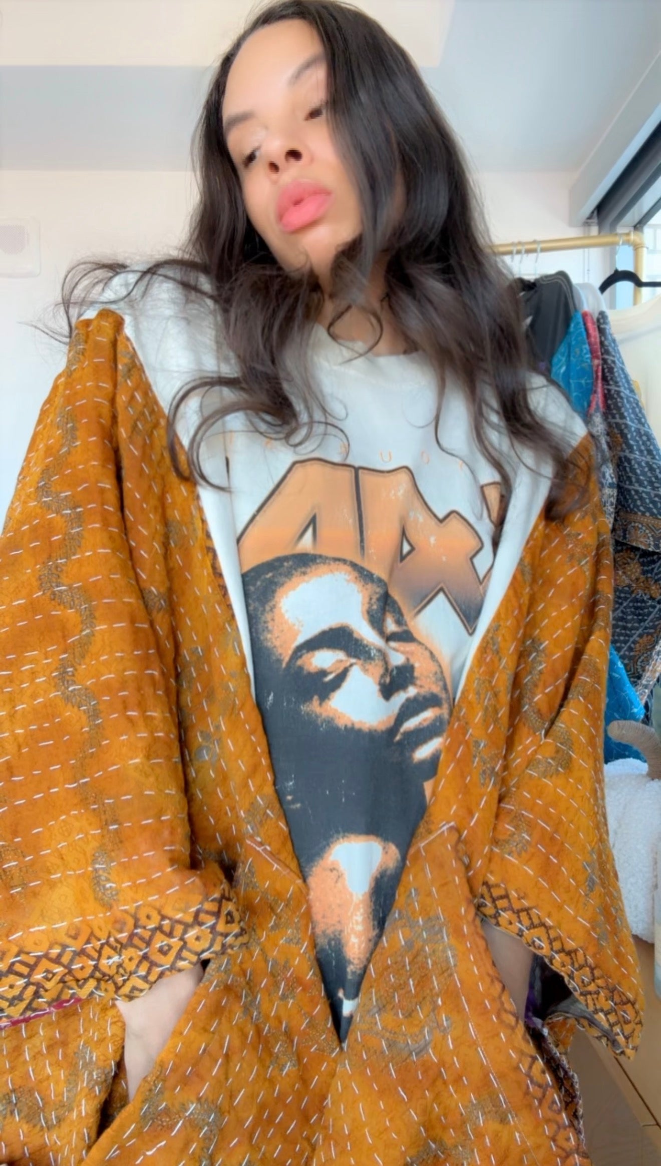 **Sade Original Kantha Band Tee Muu (premium quilt)