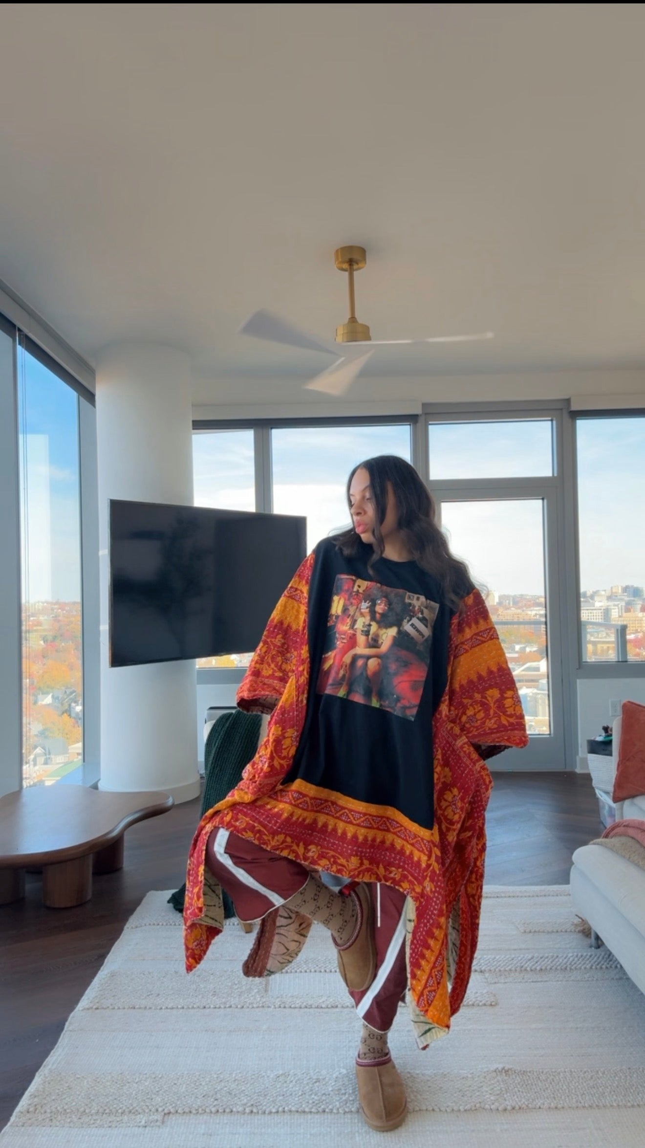 *Erykah Badu Original Kantha Band Tee Muu