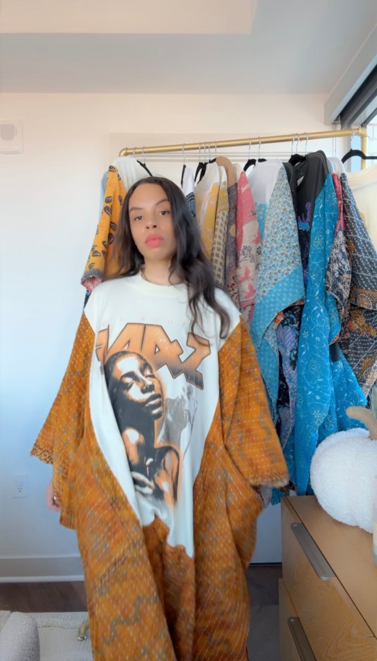 **Sade Original Kantha Band Tee Muu (premium quilt)