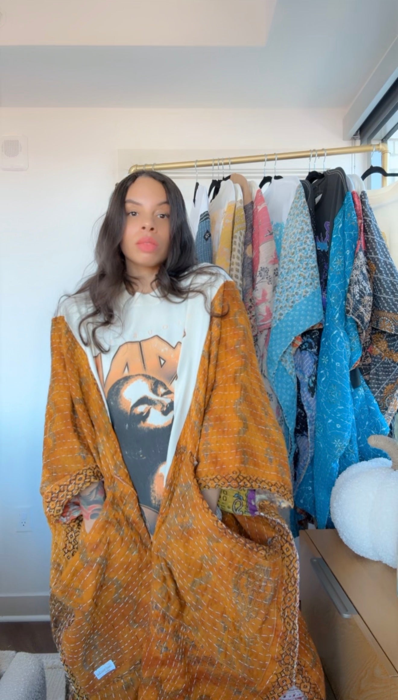**Sade Original Kantha Band Tee Muu (premium quilt)