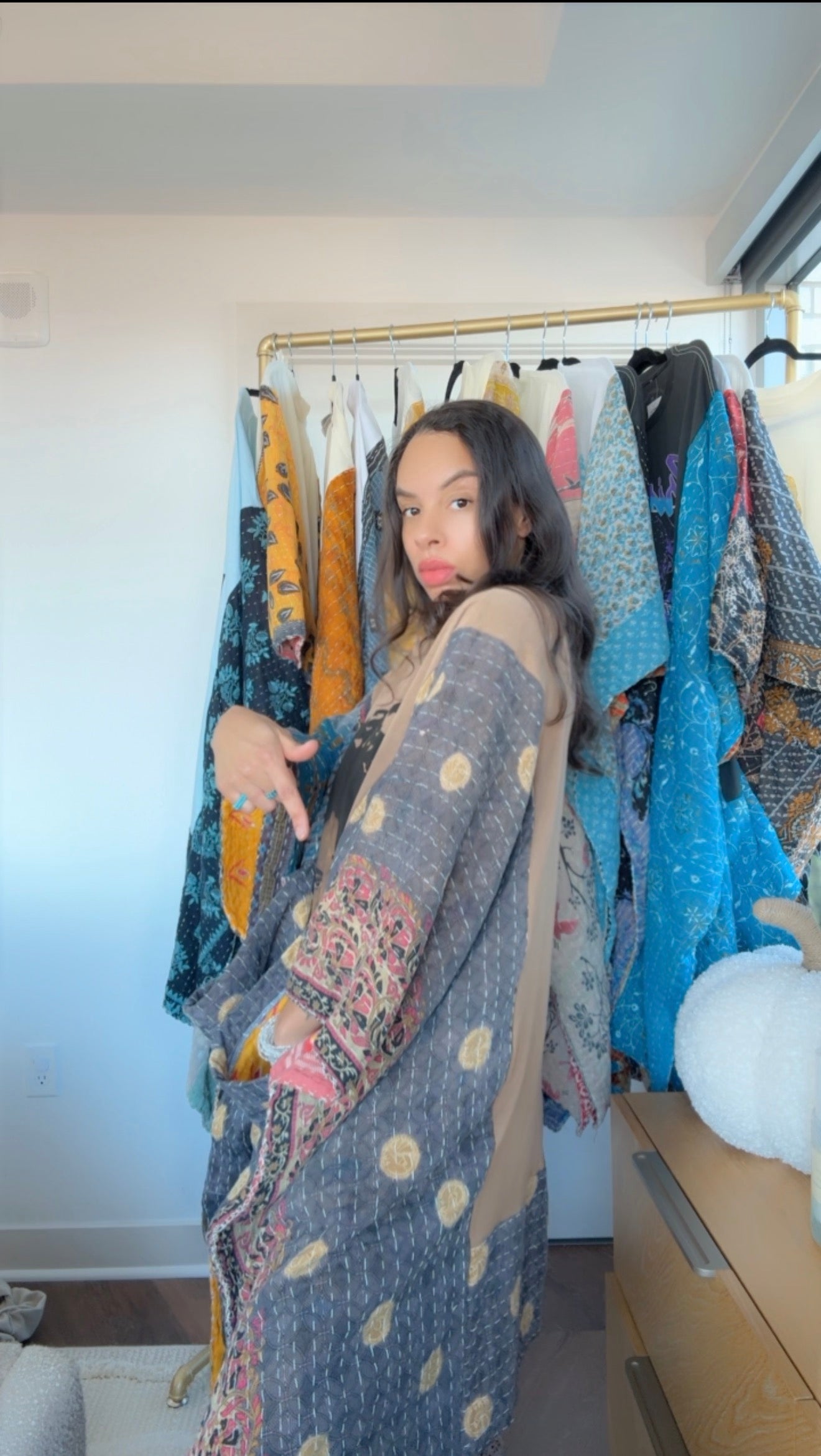 **Lauryn Hill Original Kantha Band Tee Muu (premium quilt)
