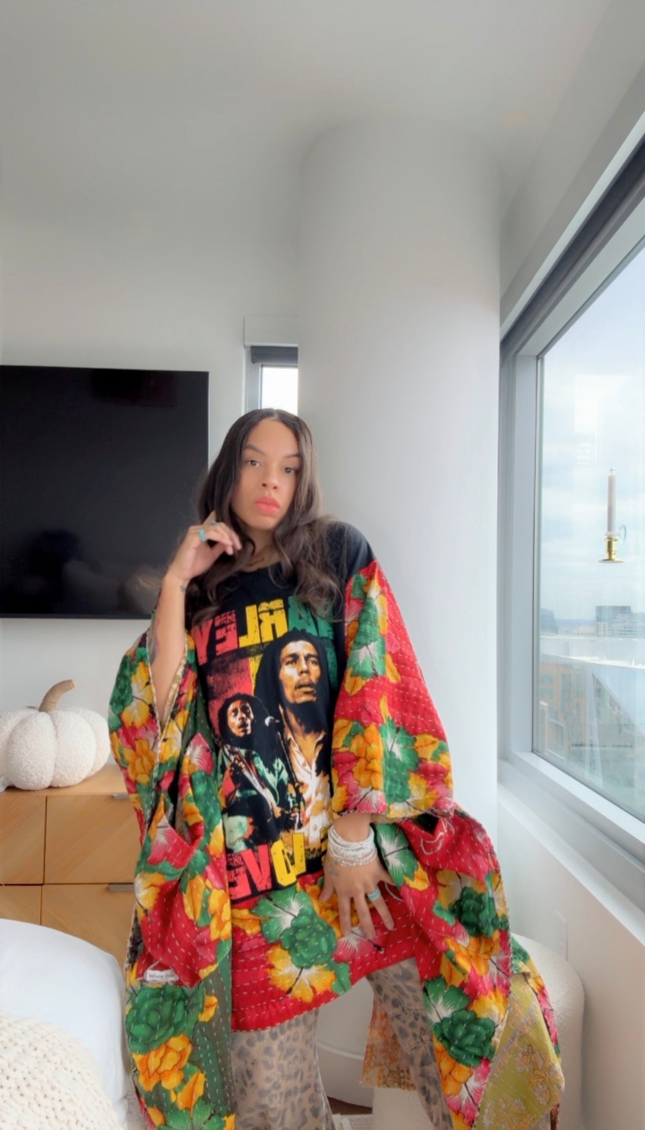 Bob Marley Original Kantha Band Tee Muu