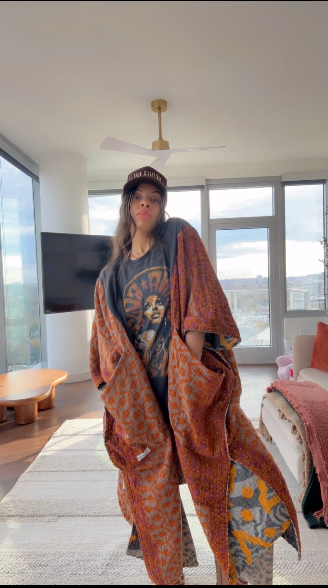 *Diana Ross Original Kantha Band Tee Muu