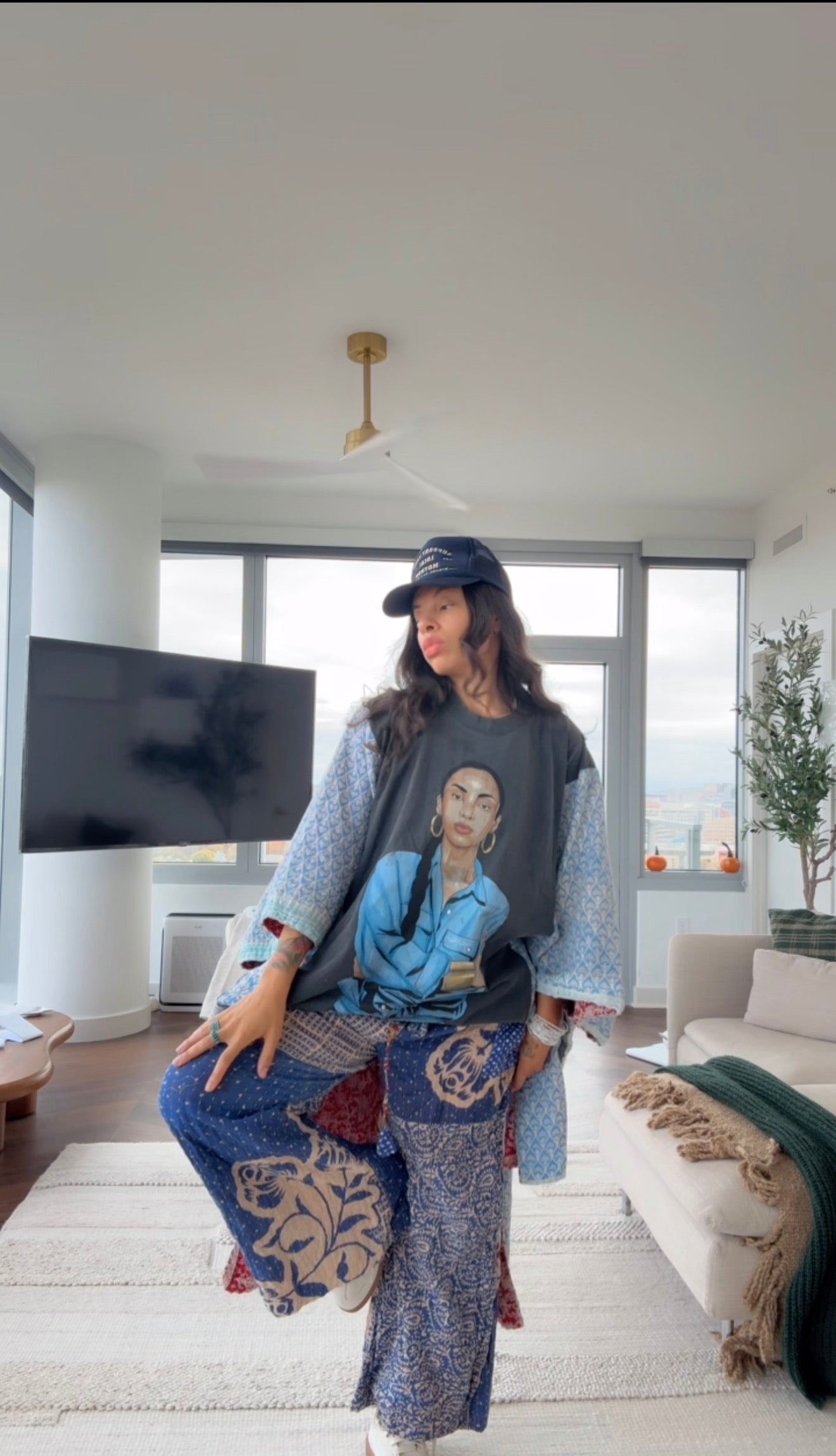 *Sade Original Kantha Band Tee Muu