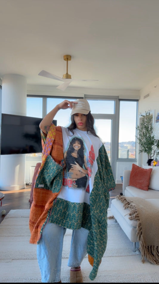 *Janet Jackson Original Kantha Band Tee Muu