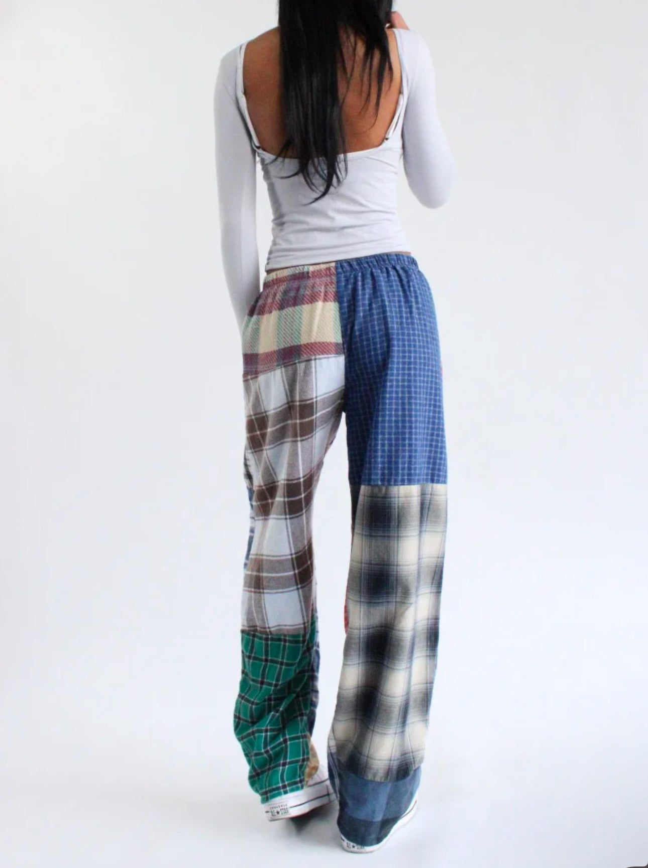 Up-Cycled Flannel Pants
