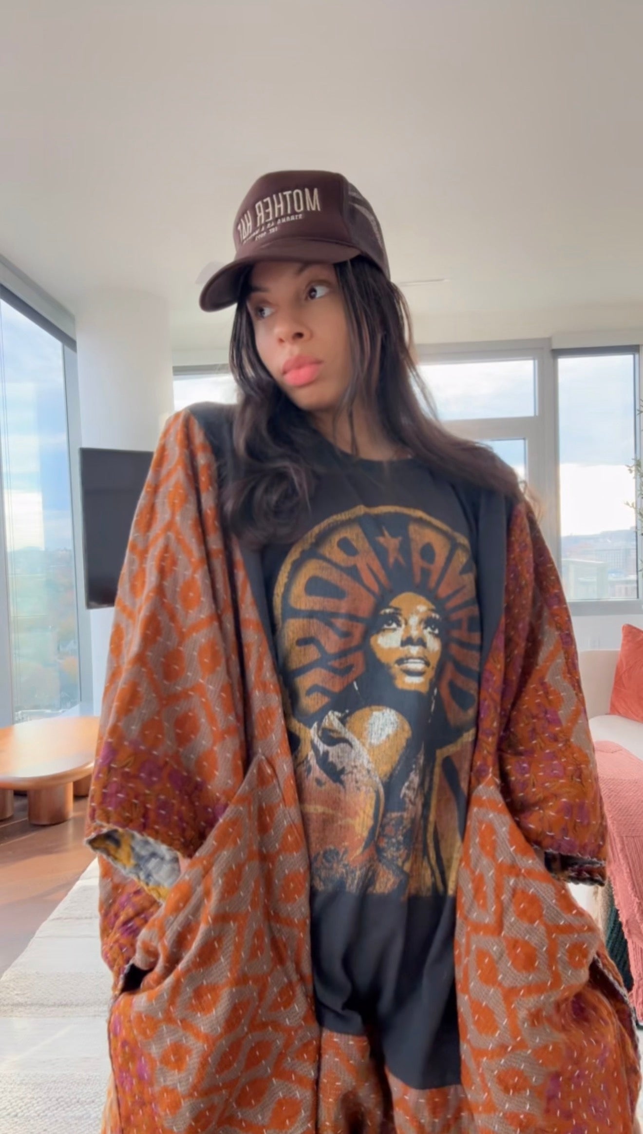 *Diana Ross Original Kantha Band Tee Muu