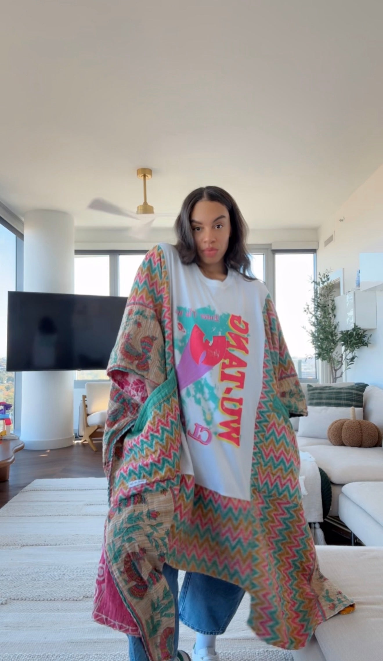 *Wutang Original Kantha Band Tee Muu