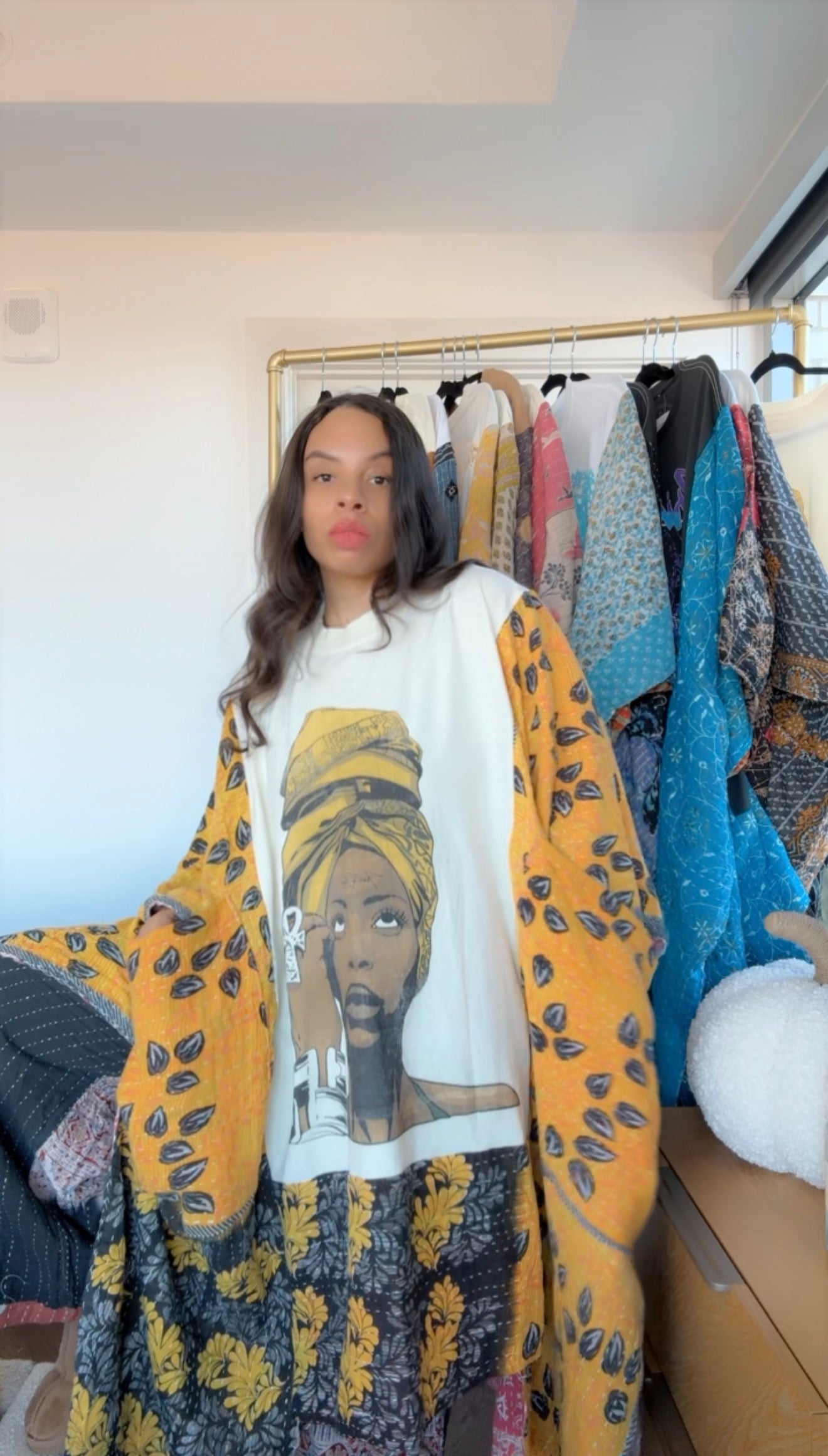 Erykah Badu Original Kantha Band Tee Muu