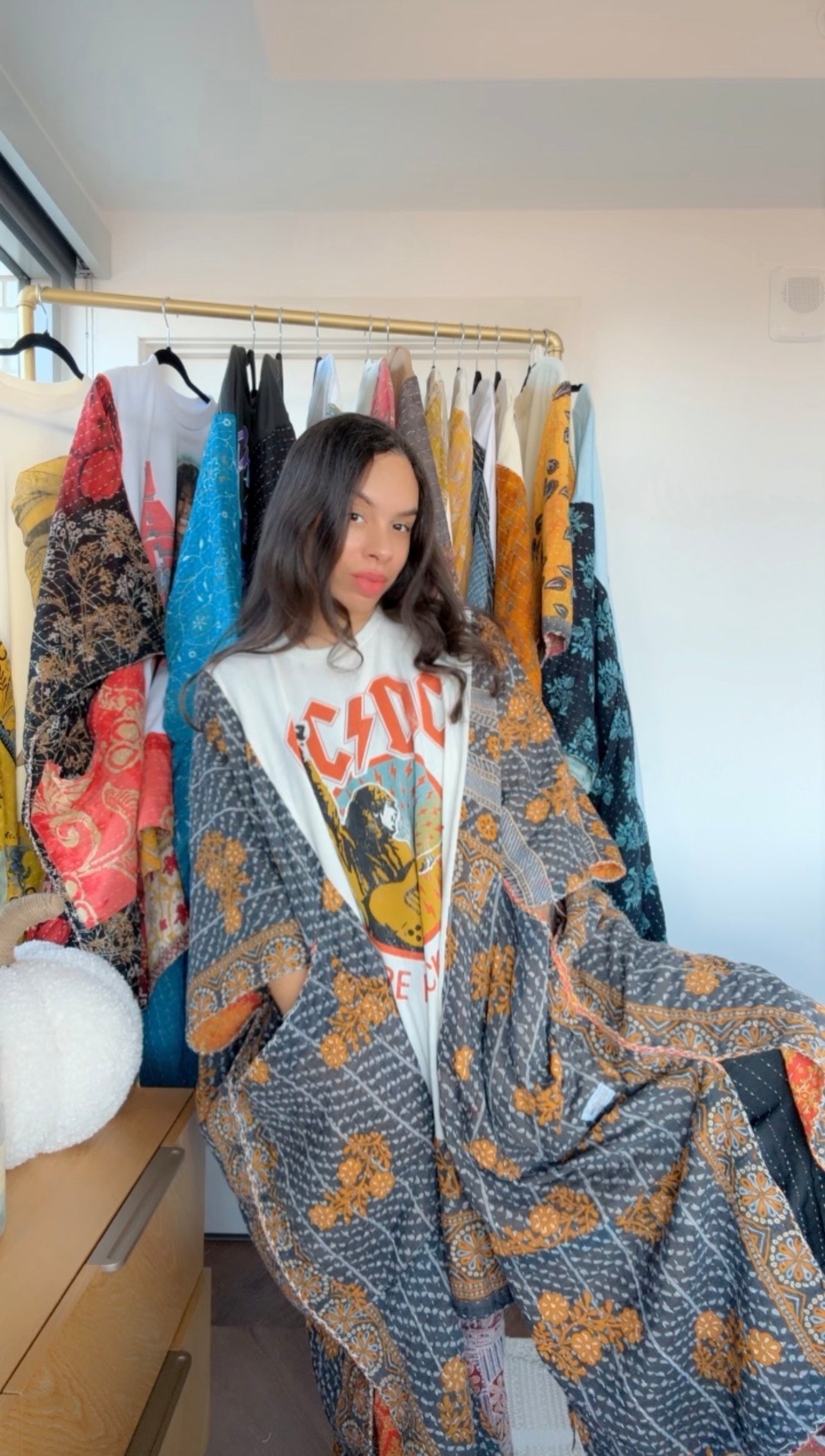 AC/DC Original Kantha Band Tee Muu