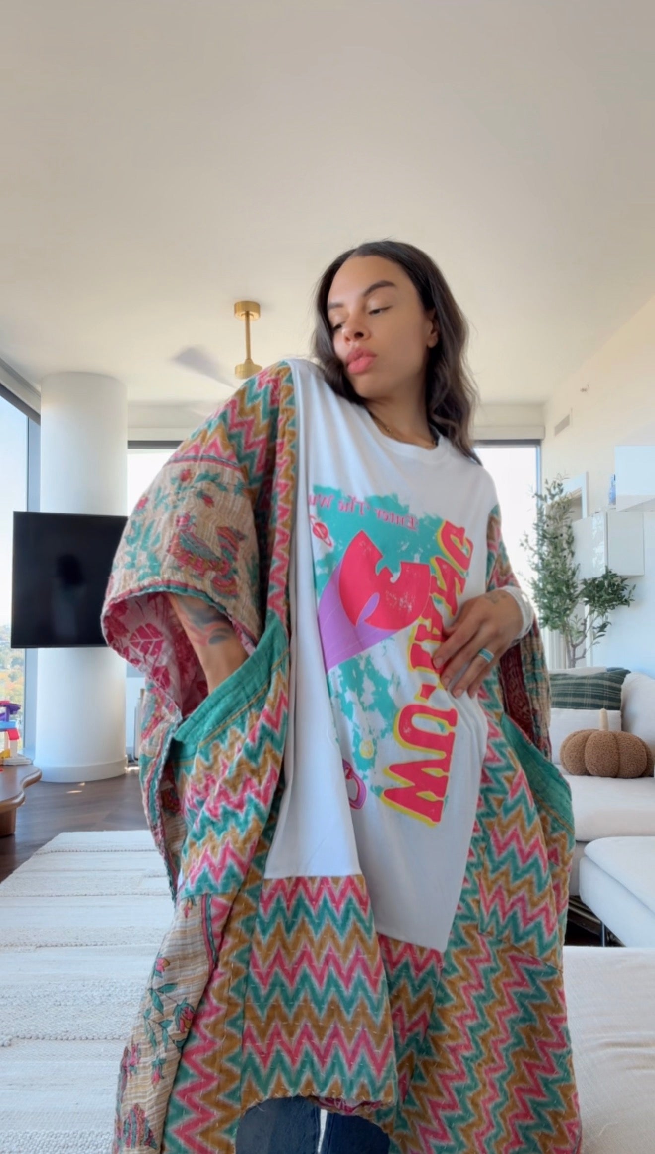 *Wutang Original Kantha Band Tee Muu