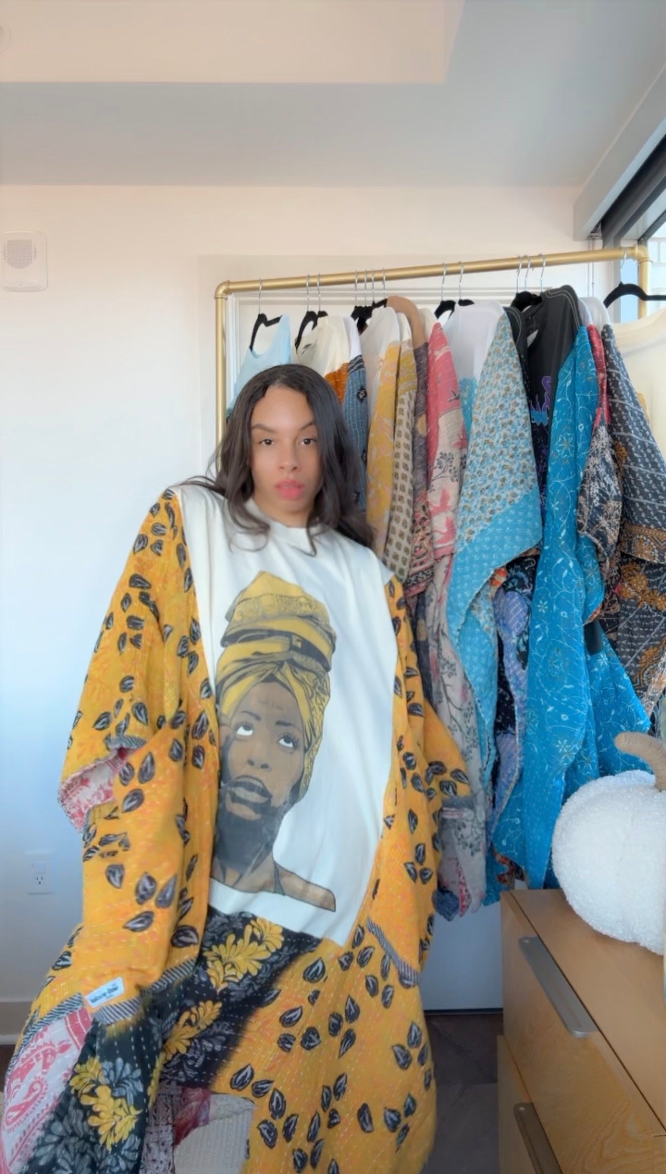 Erykah Badu Original Kantha Band Tee Muu