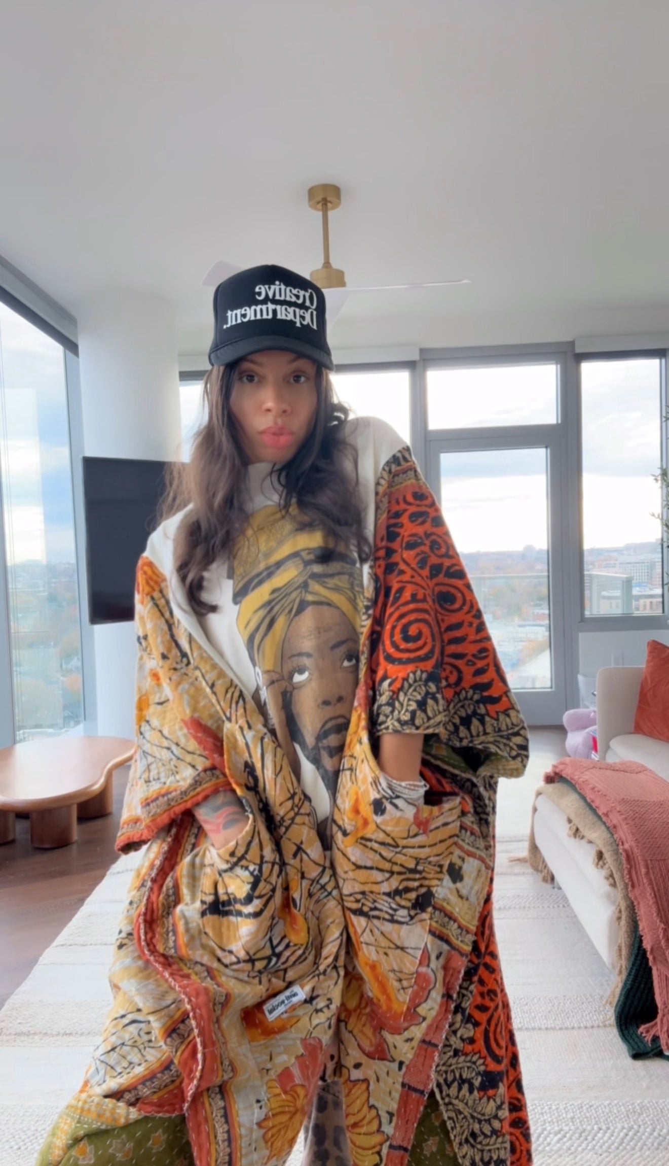 *Erykah Badu Original Kantha Band Tee Muu