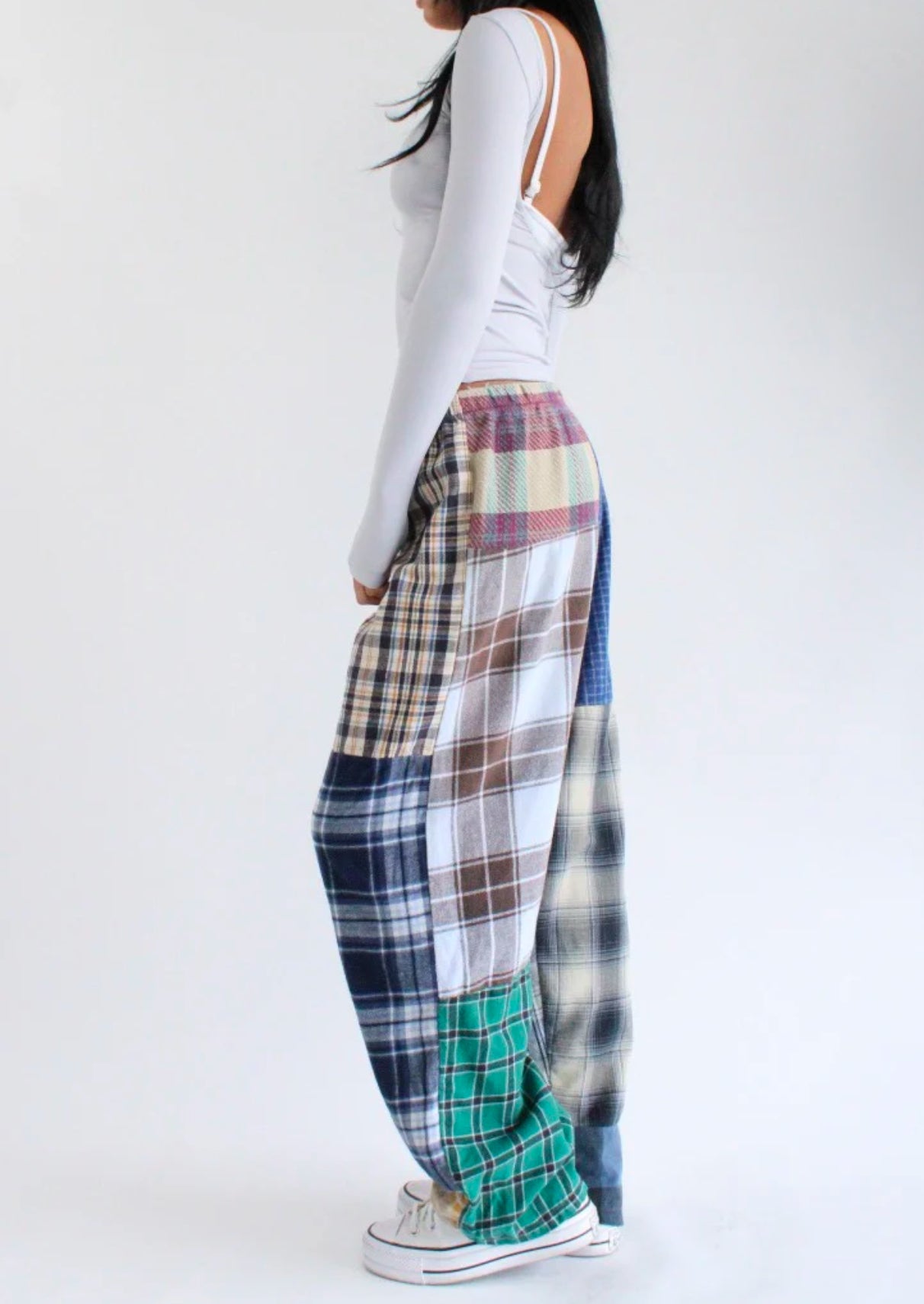 Up-Cycled Flannel Pants