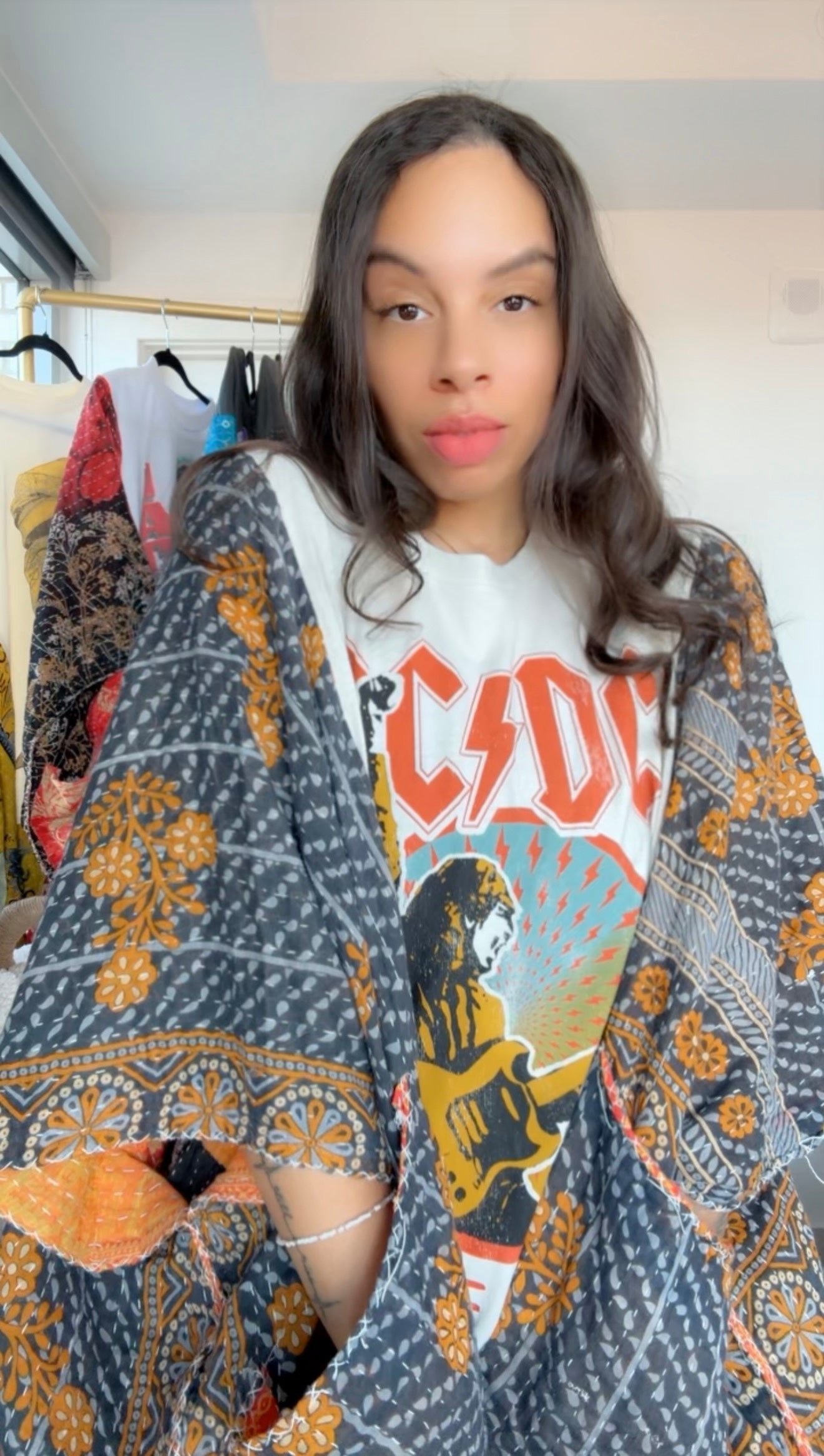 AC/DC Original Kantha Band Tee Muu