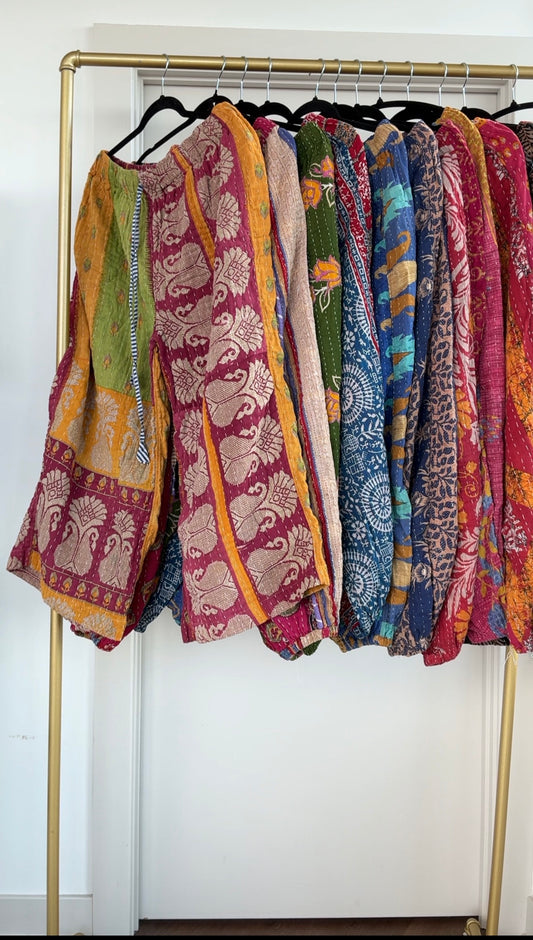 ** Reversible Kantha Lounge Pant