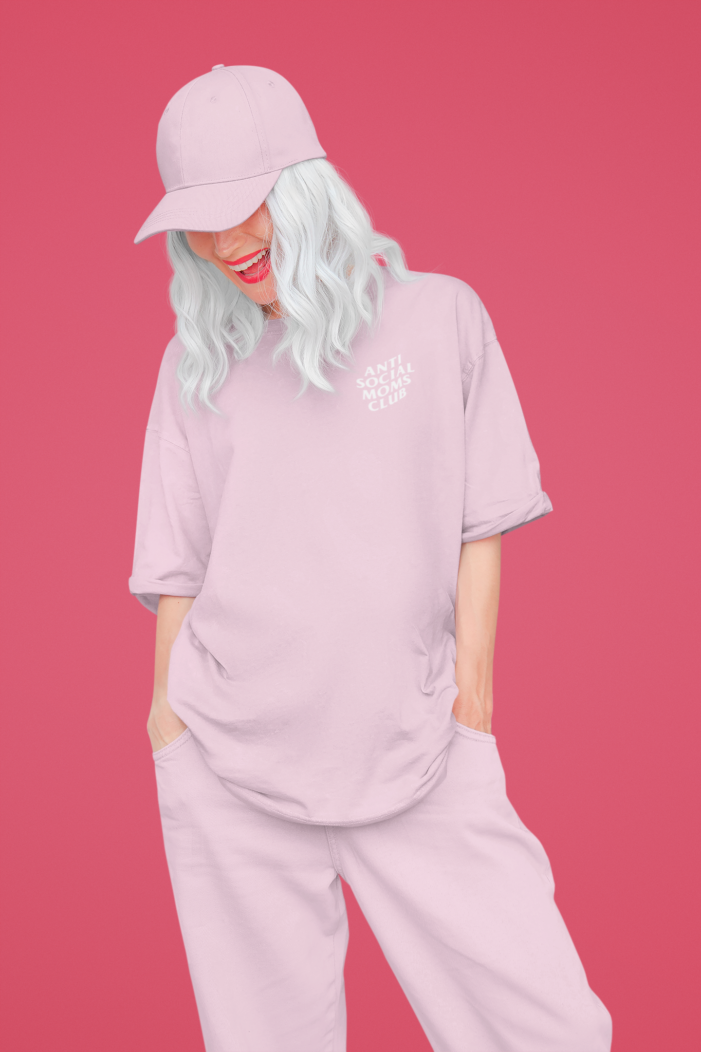 The Anti-Social Mom Club Tee (Blossom)