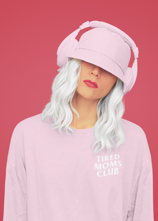 Tired Moms Club Tee (blossom)