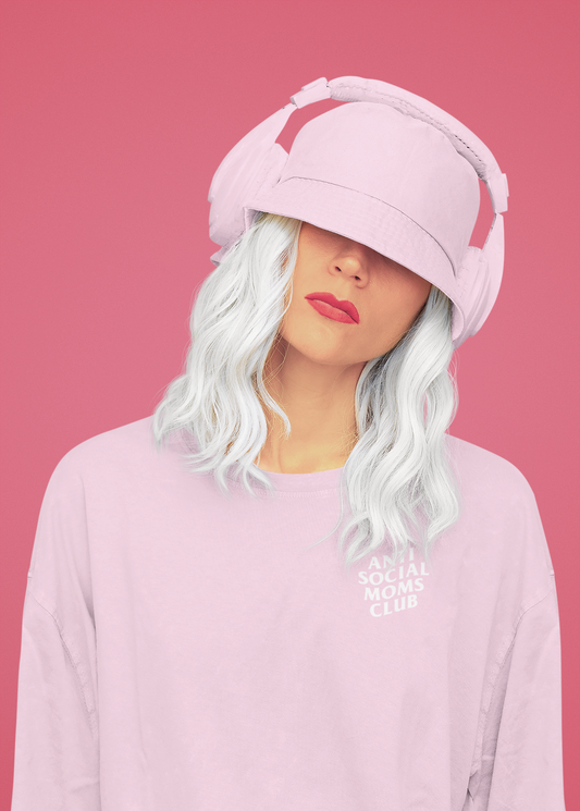 The Anti-Social Mom Club Tee (Blossom)