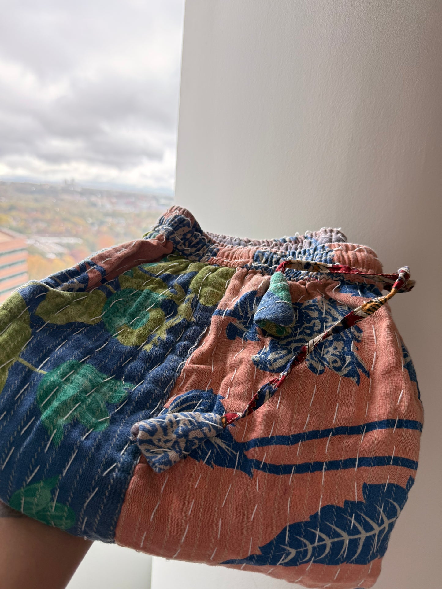 *Reversible Kantha Lounge Pants