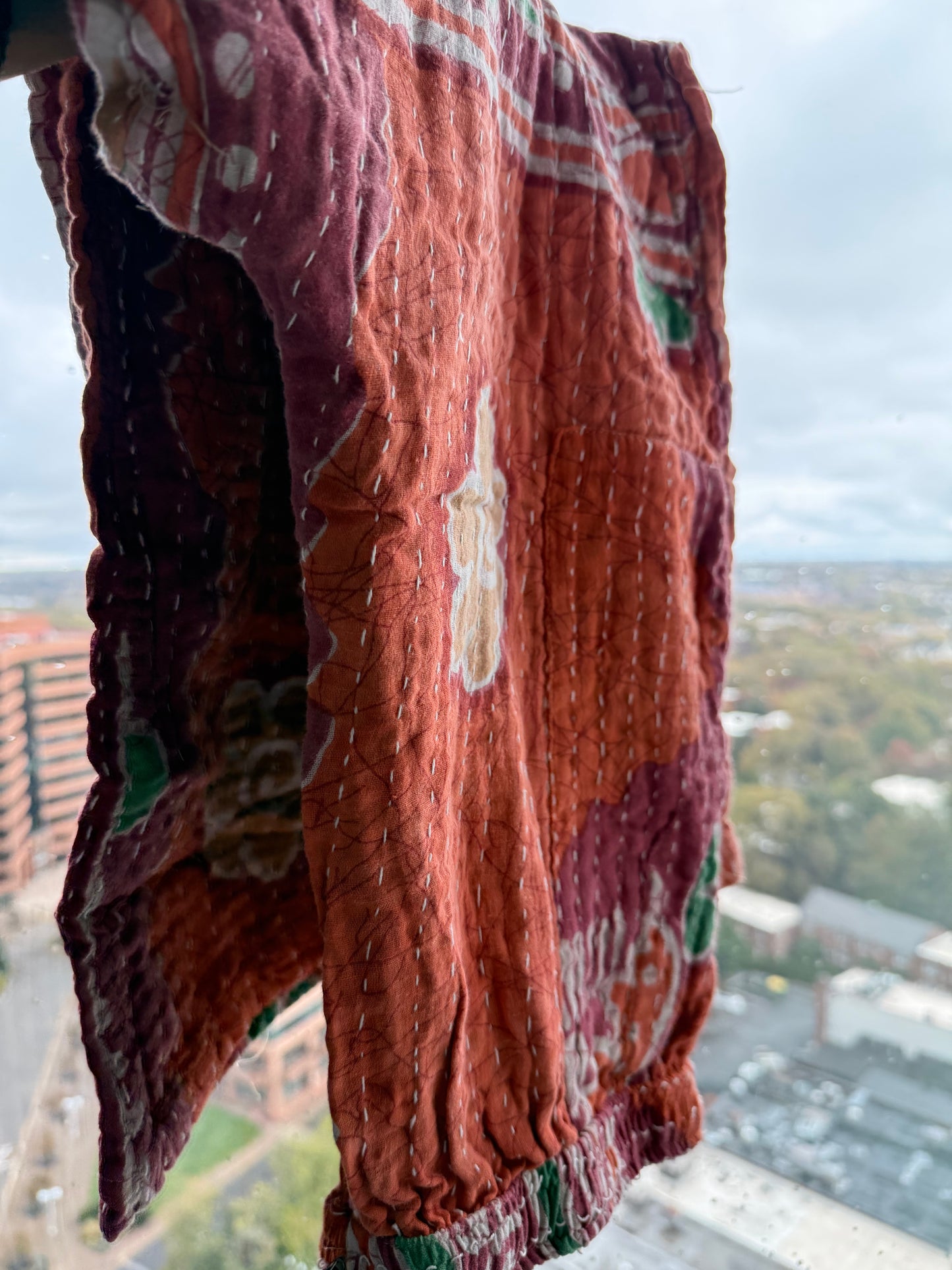 *Reversible Kantha Lounge Pants