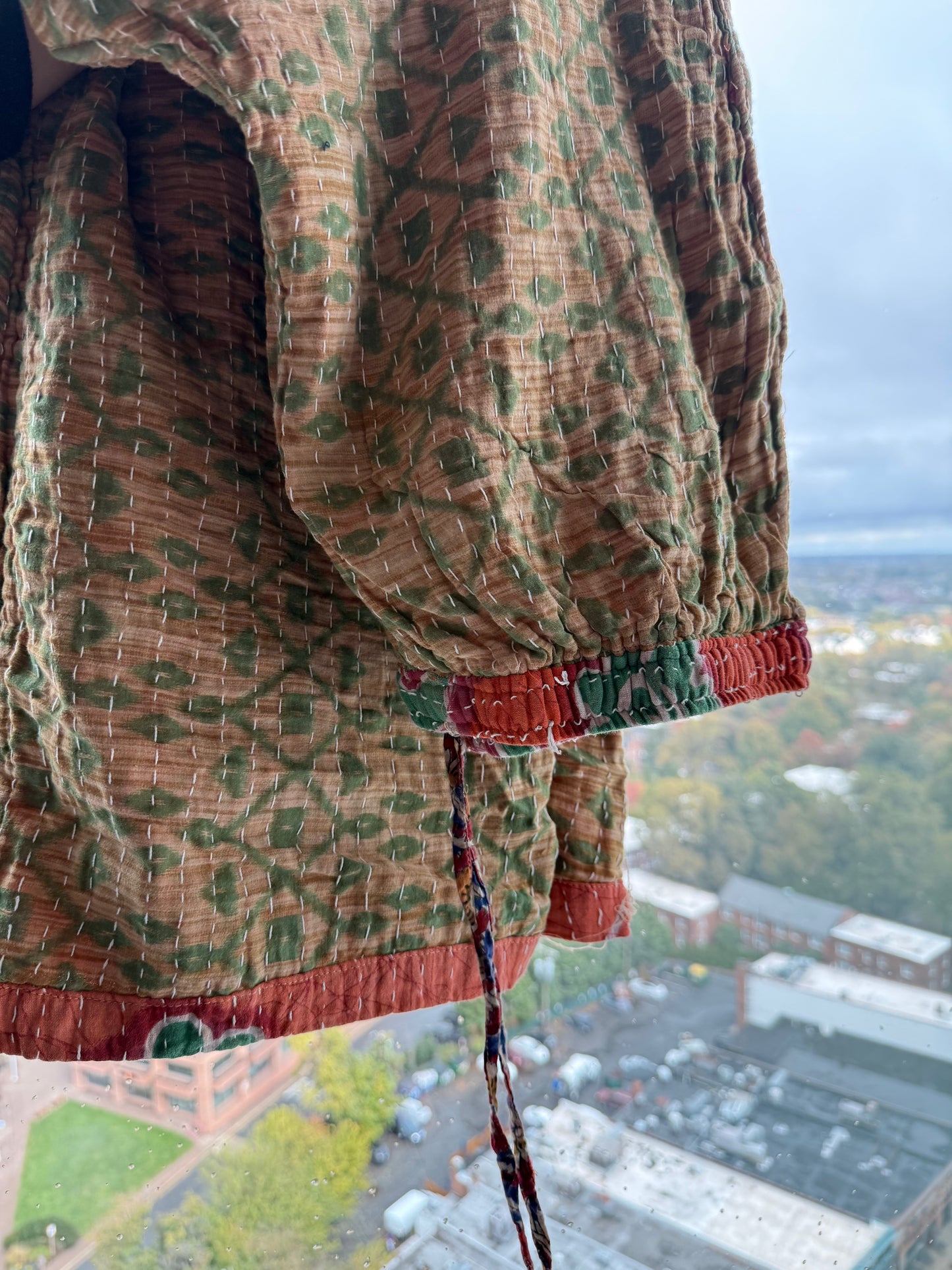 *Reversible Kantha Lounge Pants