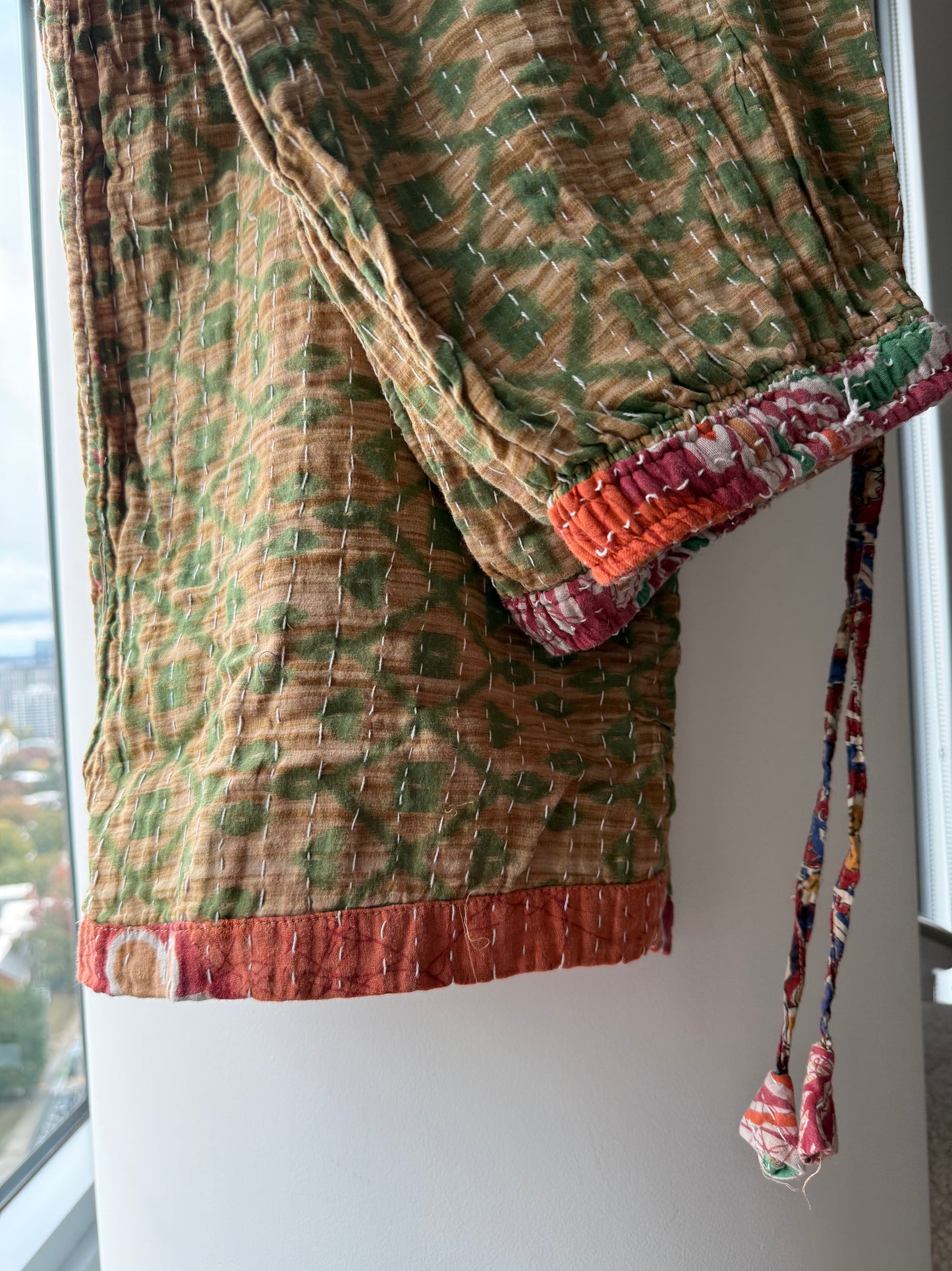 *Reversible Kantha Lounge Pants