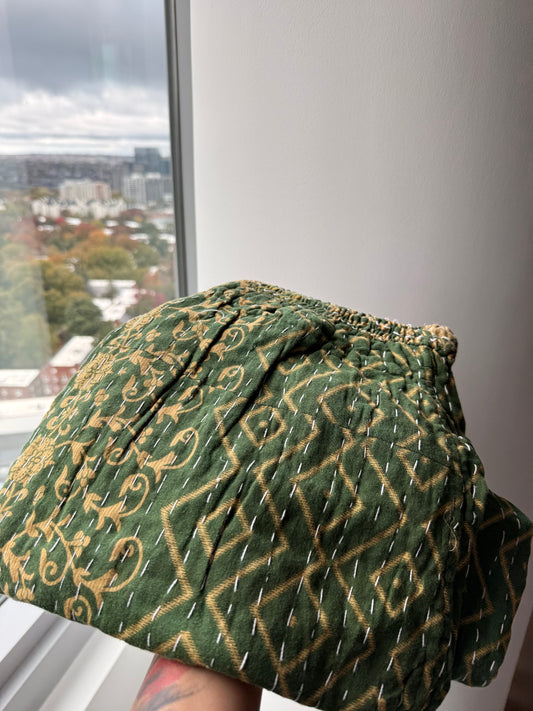 *Reversible Kantha Lounge Pants