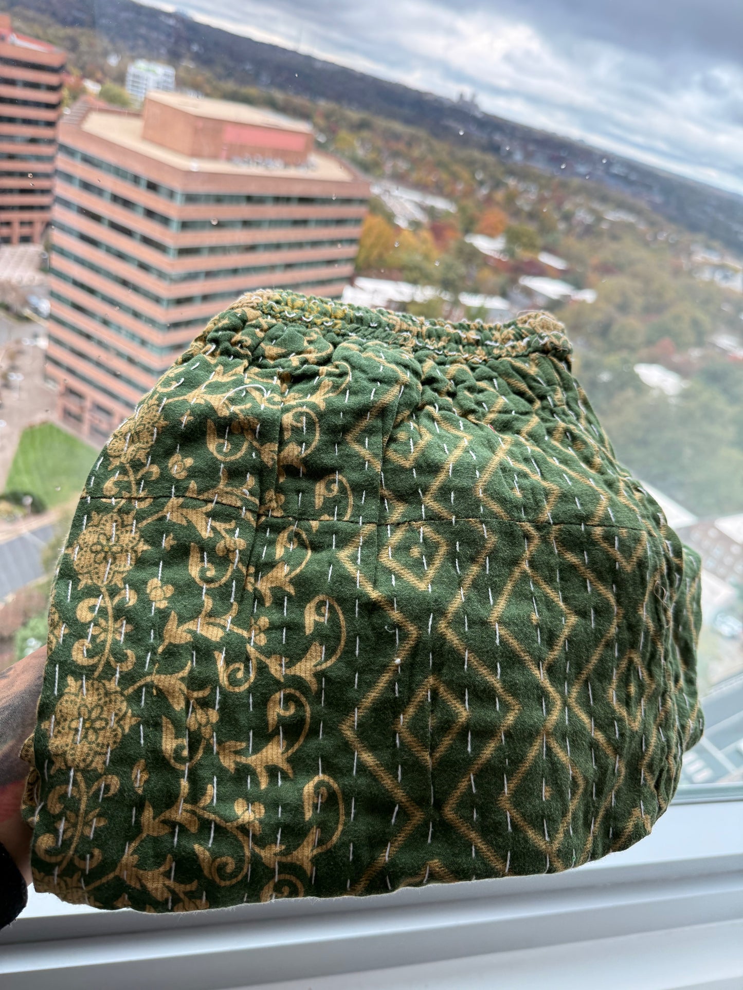 *Reversible Kantha Lounge Pants