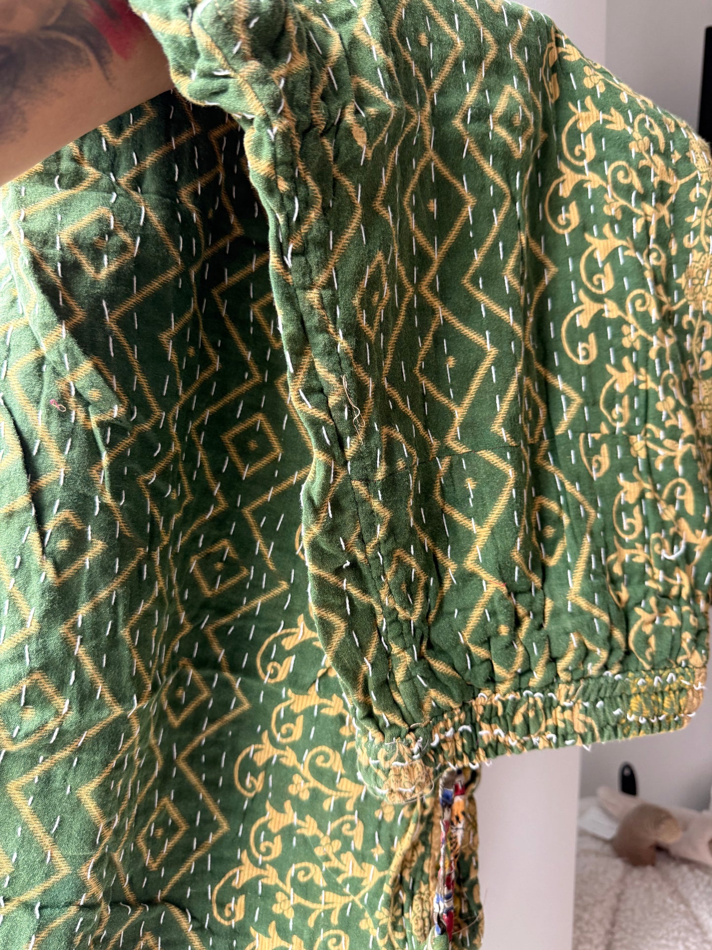 *Reversible Kantha Lounge Pants