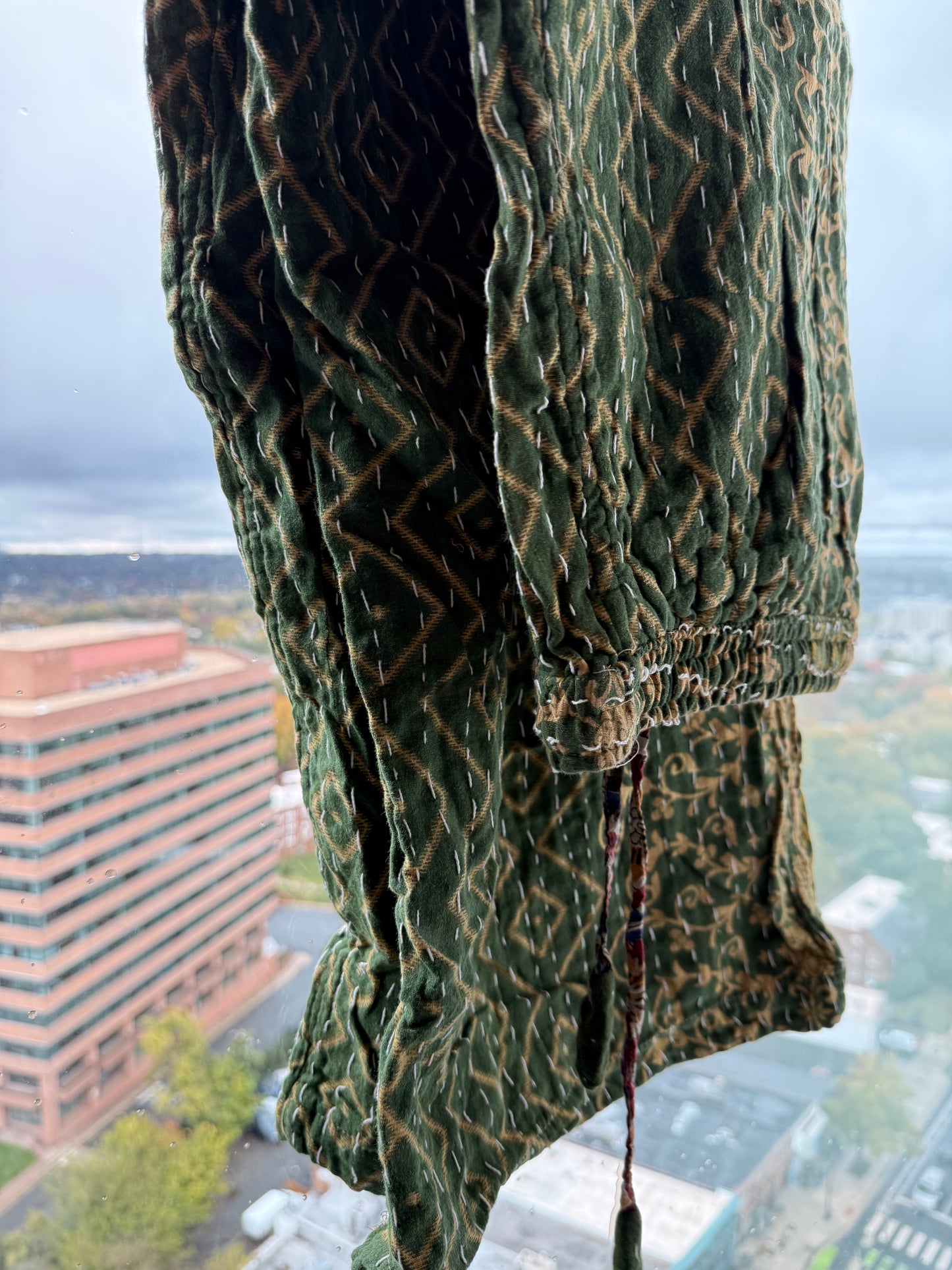 *Reversible Kantha Lounge Pants