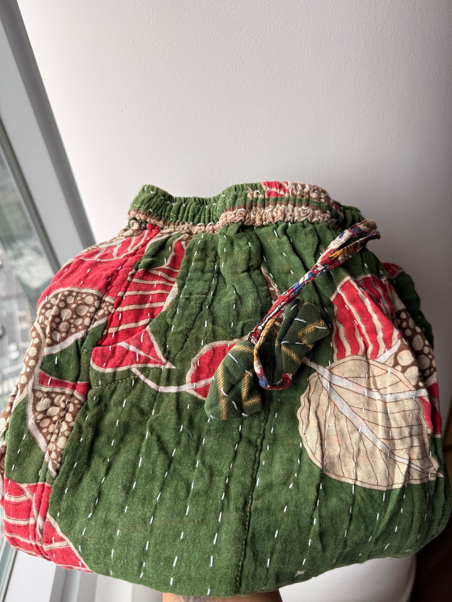 *Reversible Kantha Lounge Pants