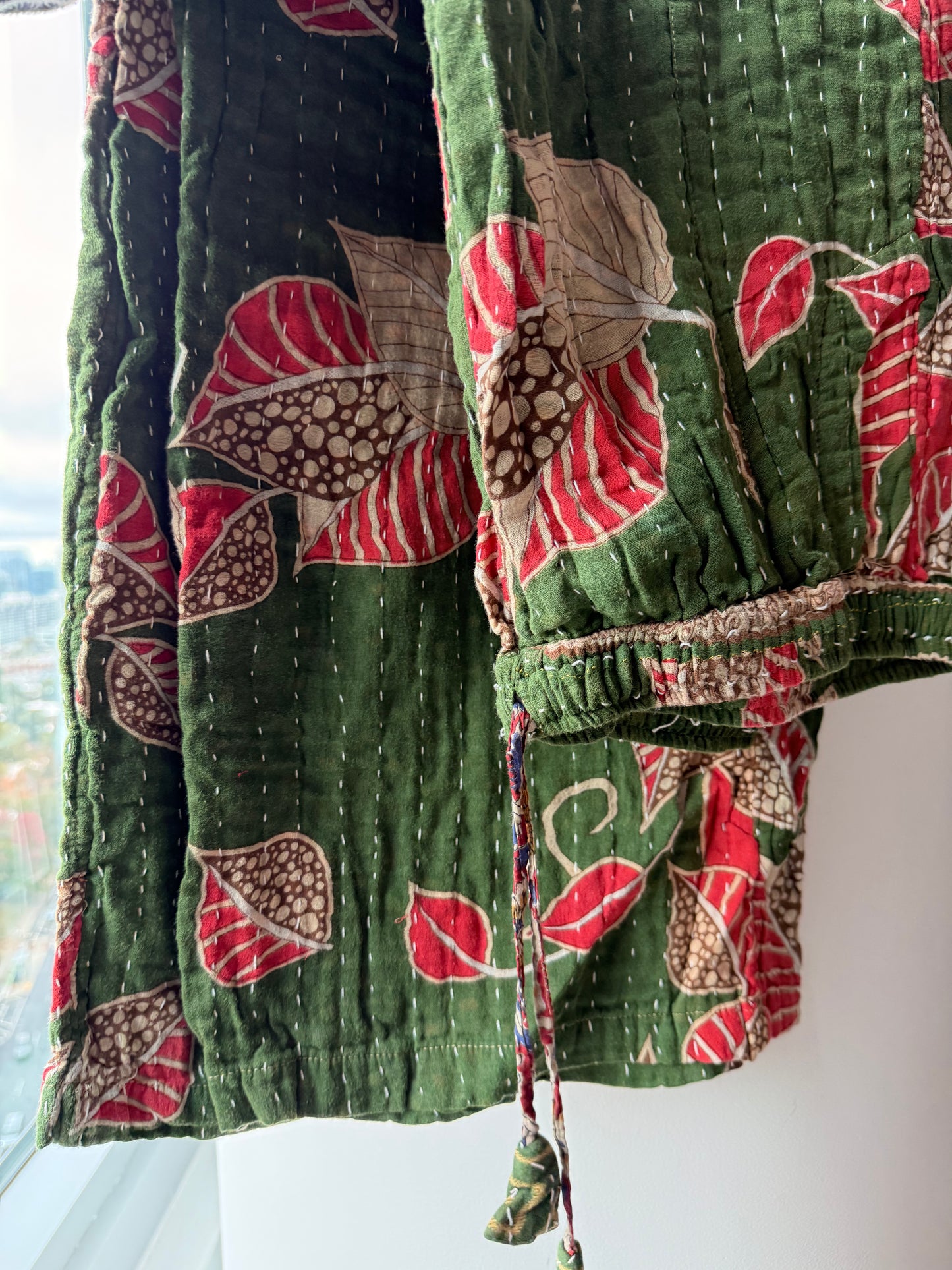 *Reversible Kantha Lounge Pants