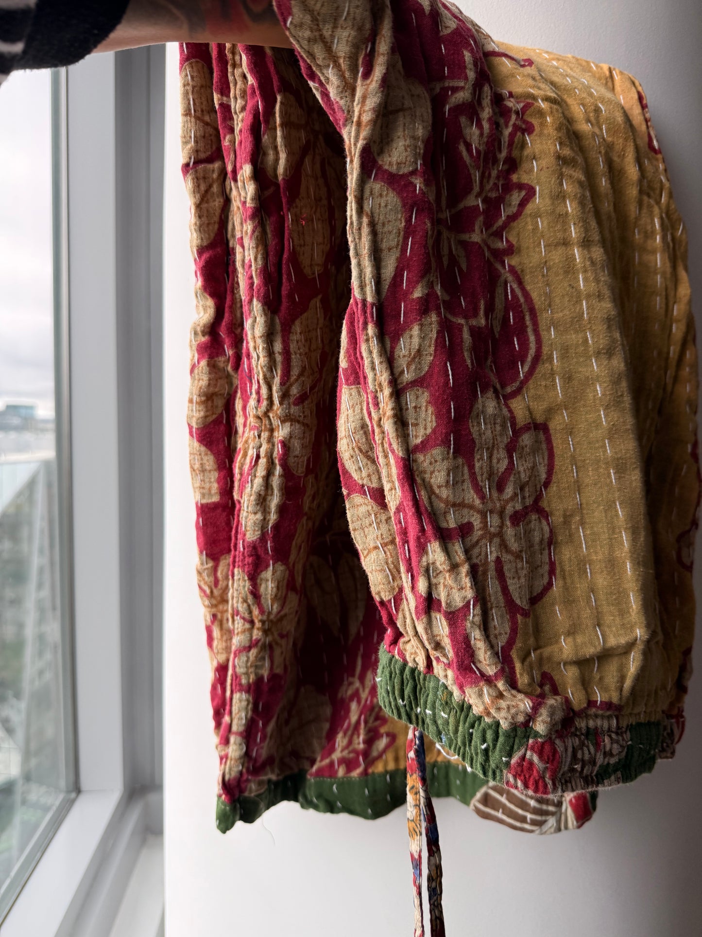 *Reversible Kantha Lounge Pants