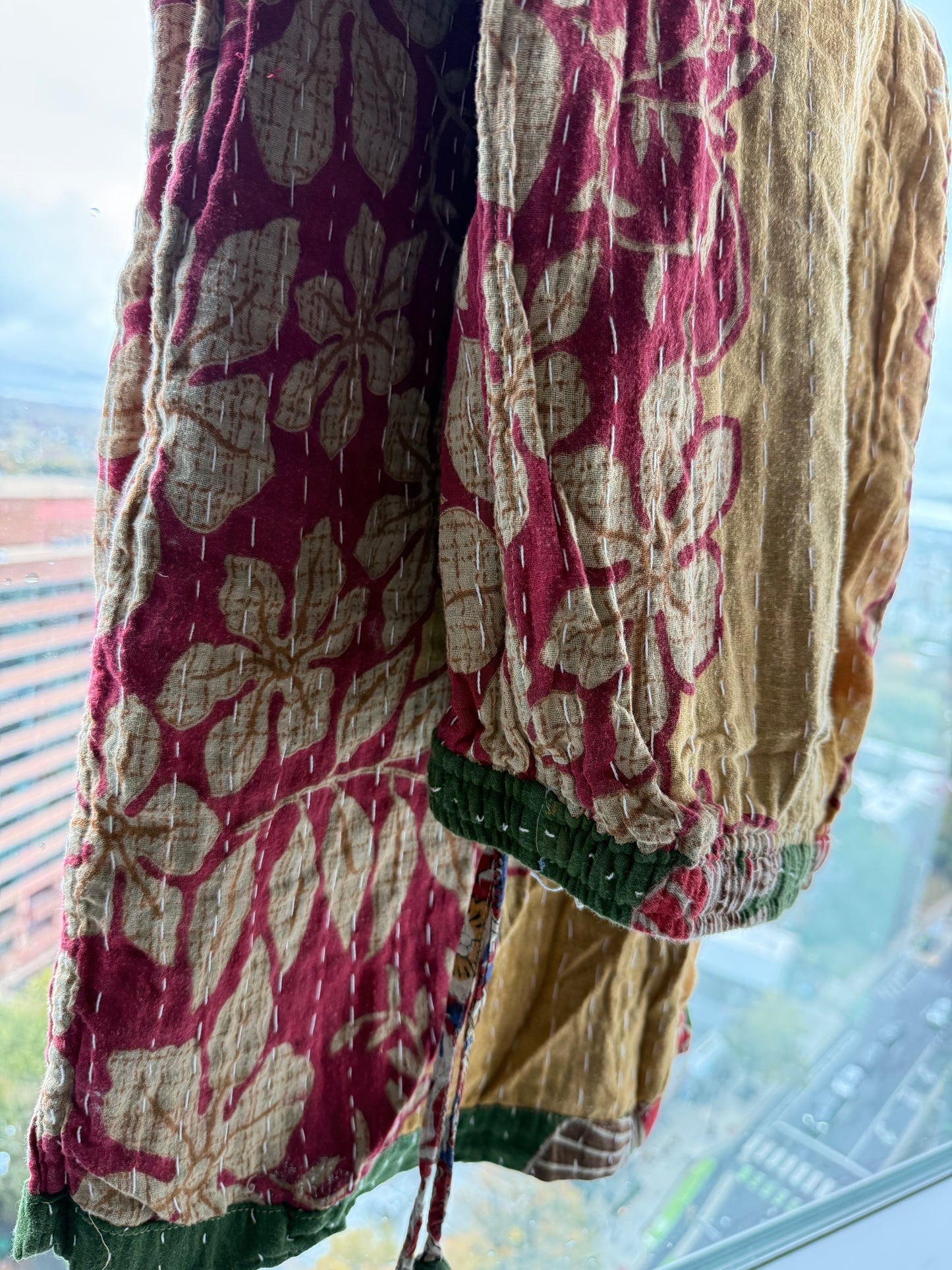 *Reversible Kantha Lounge Pants