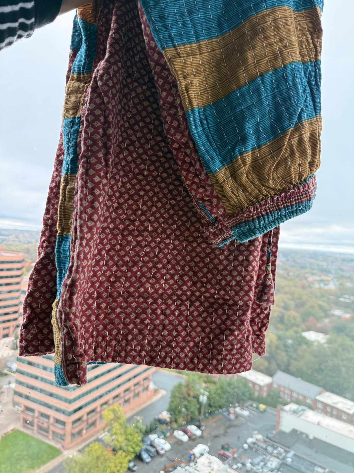 *Reversible Kantha Lounge Pants