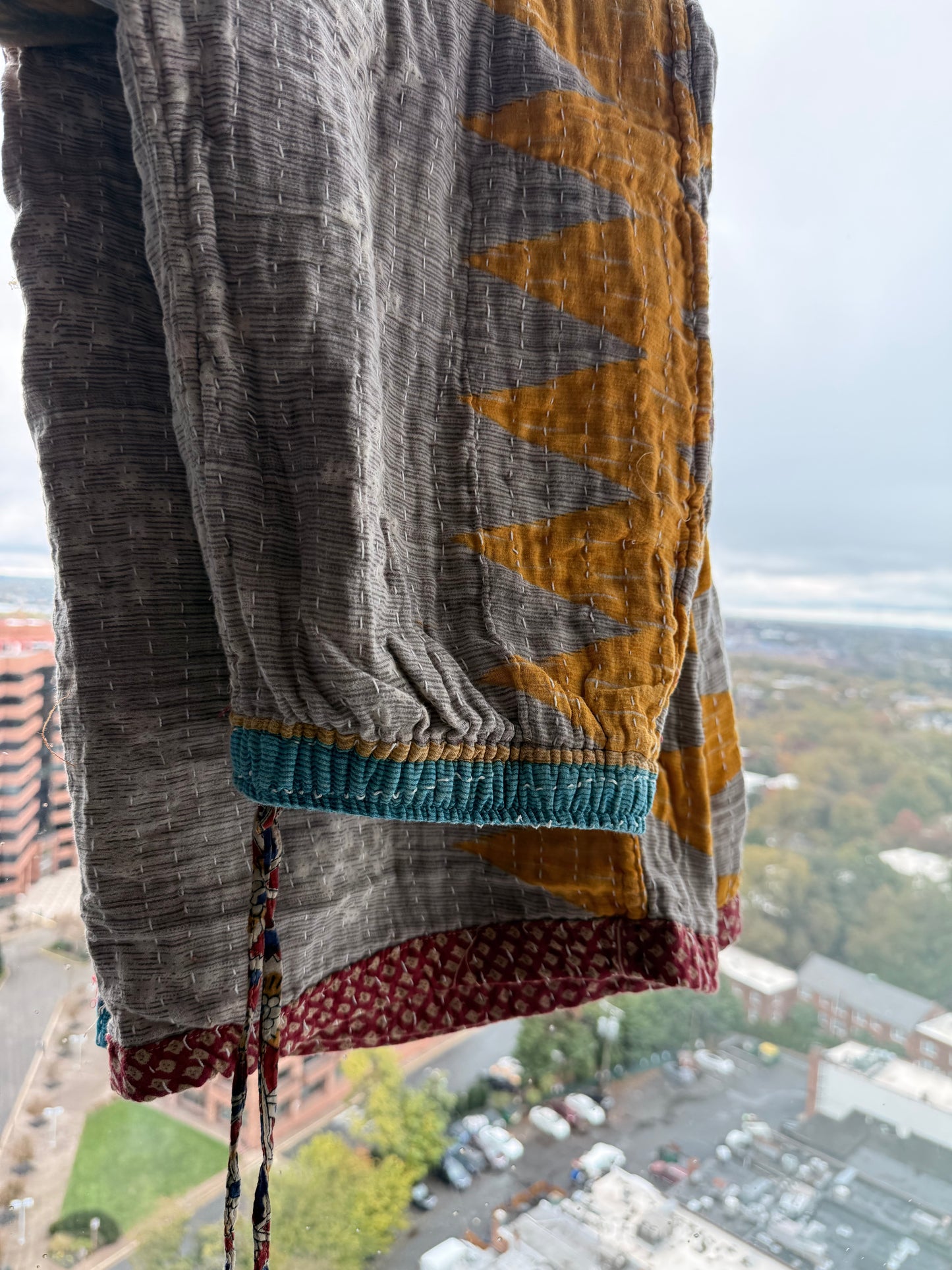 *Reversible Kantha Lounge Pants